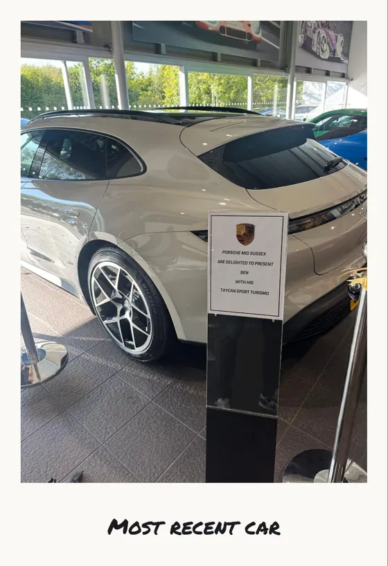 Ben's most recent car